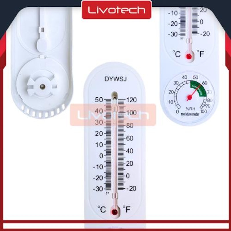 DYWSJ Thermometer Hygrometer Analog Raksa 3