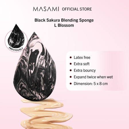 Masami Shouko Masami Blending Sponge Latex Free Blossom L (Marble)