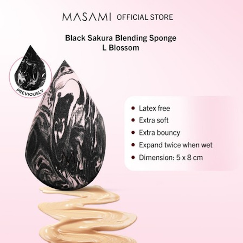 Masami Blending Sponge Latex Free Blossom L (Marble) 2