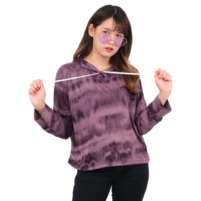 Monellina  Tamora Hoodie Crop Oversize