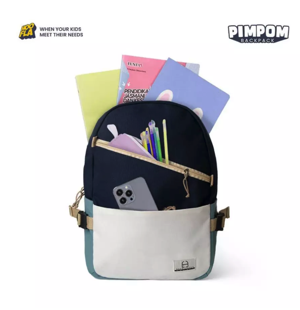 Hoofla PimPom Backpack Pom 04 Deep Sea