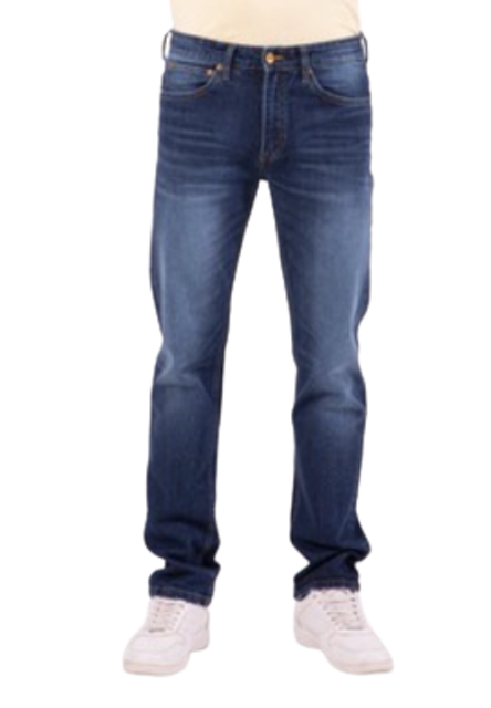 Slim Tapered Fit Denim Button 1