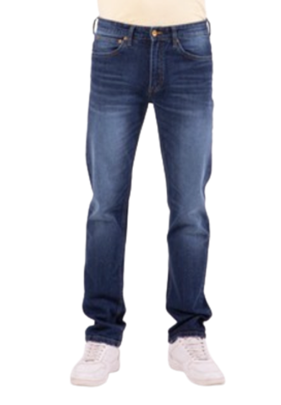 Slim Tapered Fit Denim Button 1
