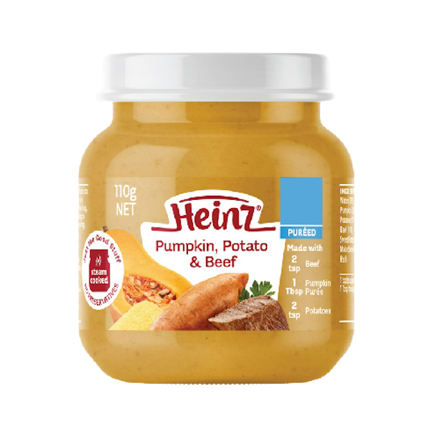Pumpkin Potato & Beef Puree