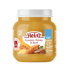 Pumpkin Potato & Beef Puree