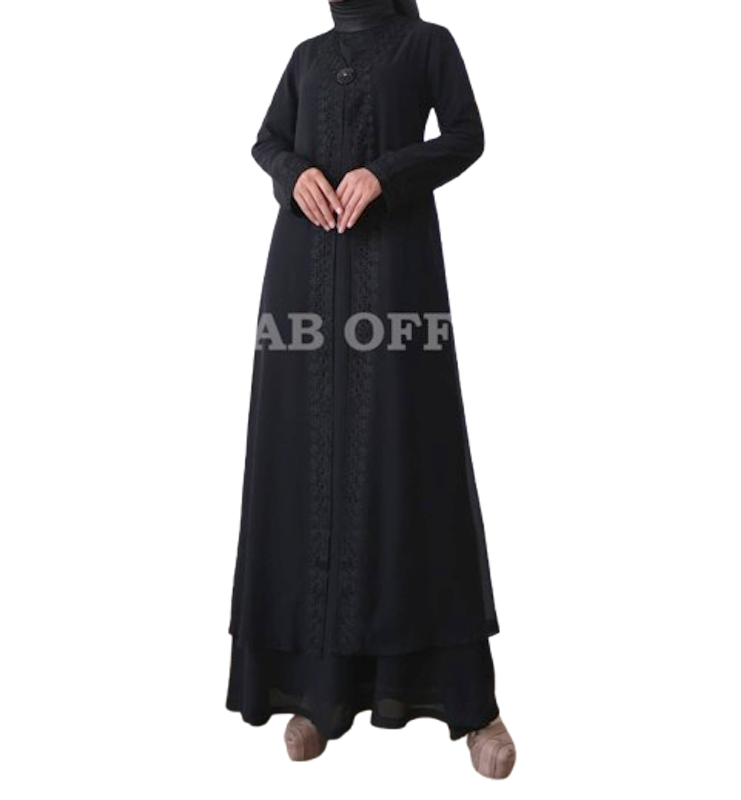 Agnes Hijab Asahy Dress Hitam 1