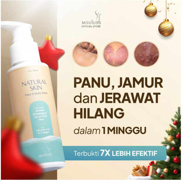 Mouluss Natural Skin Face & Body Wash