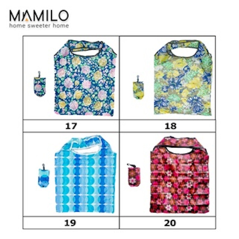 Tas Belanja Lipat Motif Ramah Lingkungan 3