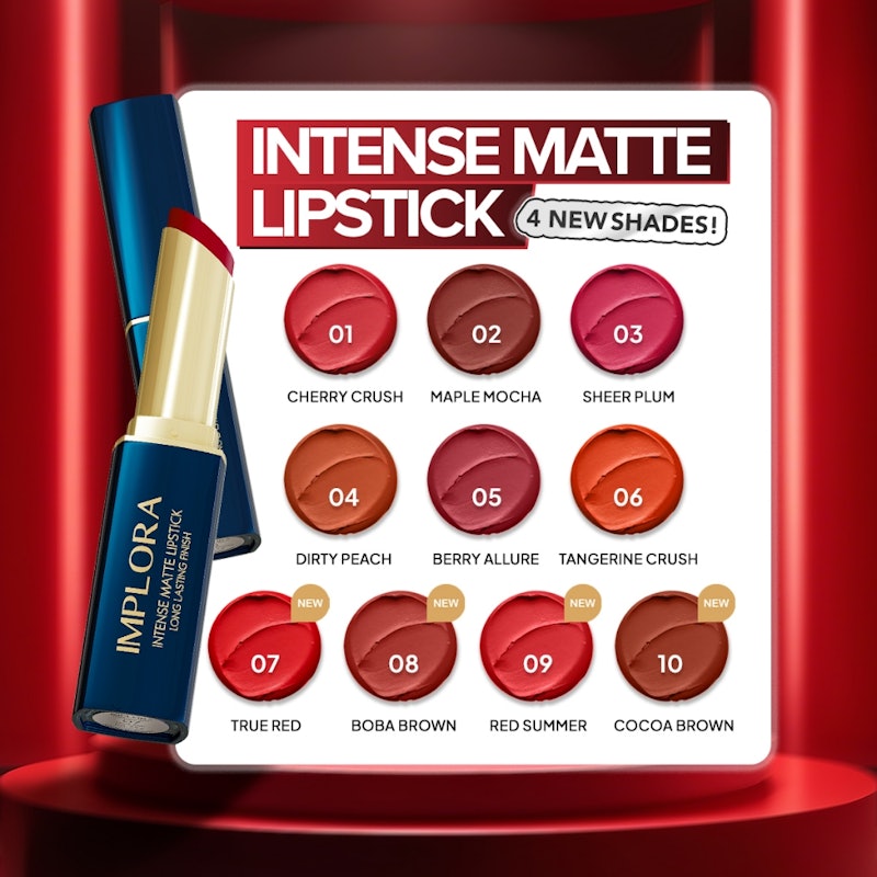 Intense Matte Lipstick 08 Boba Brown 4