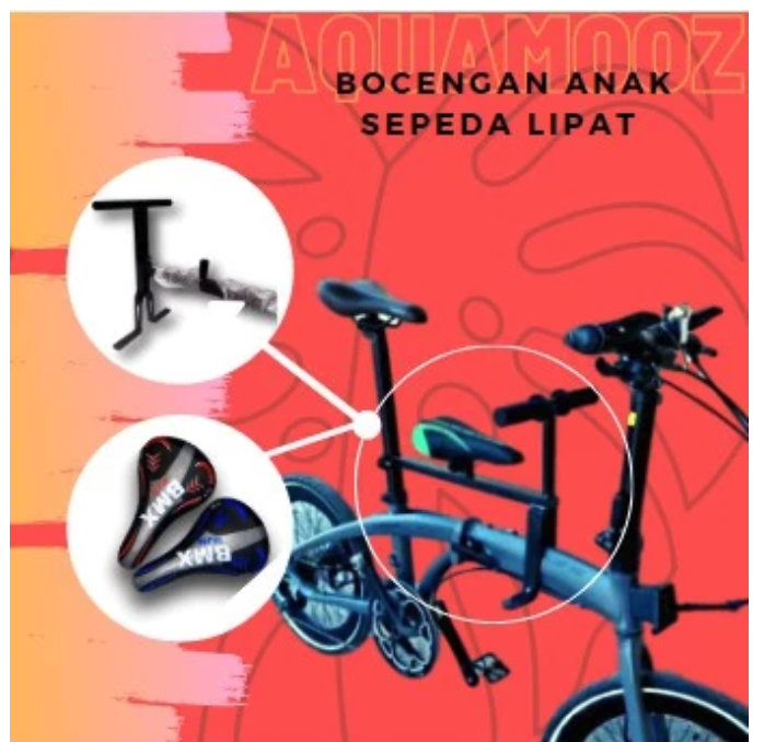 Boncengan Anak Sepeda Lipat 2