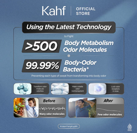 Paragon Technology and Innovation Kahf Cooling Power Antiperspirant Deodorant Roll On 