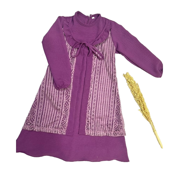 Salsa Gamis Brukat Anak Perempuan