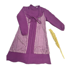 Salsa Gamis Brukat Anak Perempuan