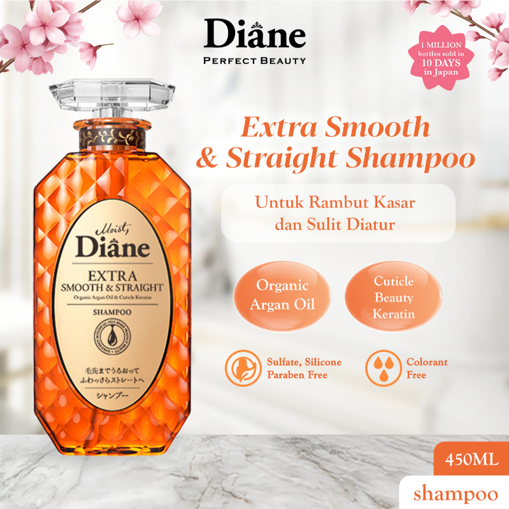 Moist Diane Extra Smooth & Straight Shampoo 2
