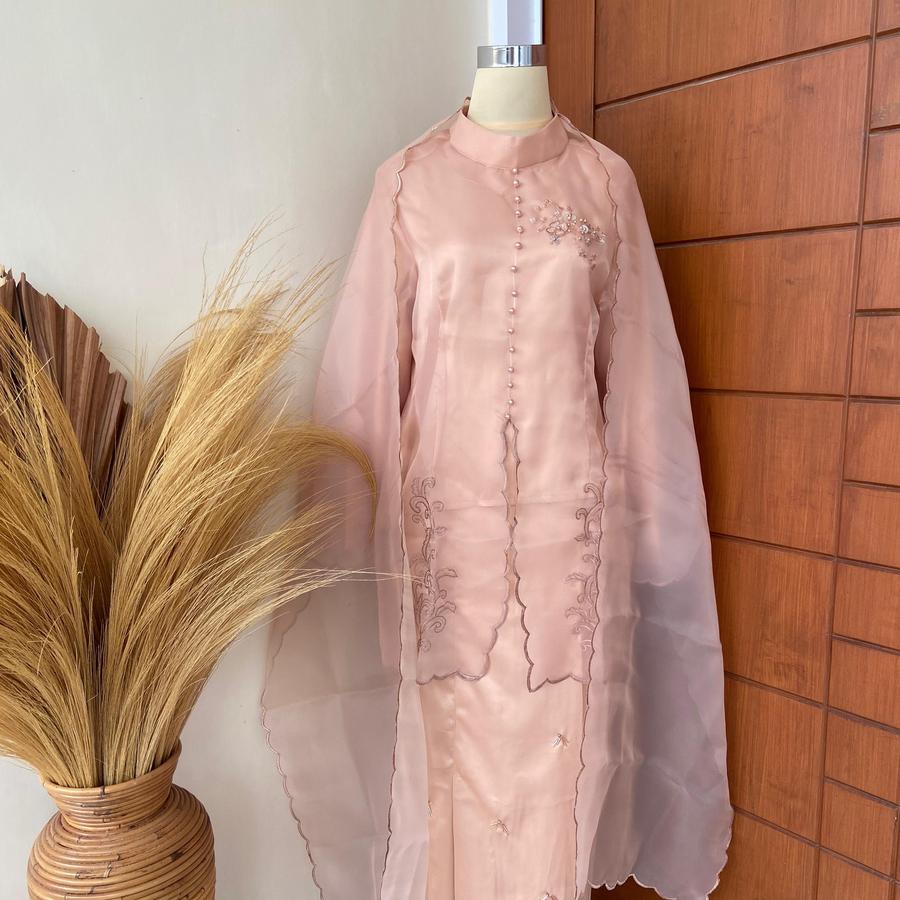 ELBISE ELBISE Alifaa Oneset Baju Kebaya Kurung Melayu Pesta Mix Payet