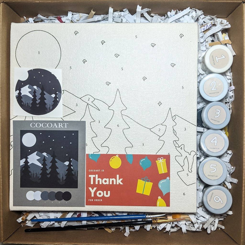 Paint by Number Kit Night View 