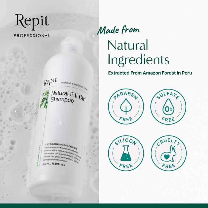 Create Ion Repit Amazon Story Natural Fiji Ctrl Shampoo Oily Extra Cleanse