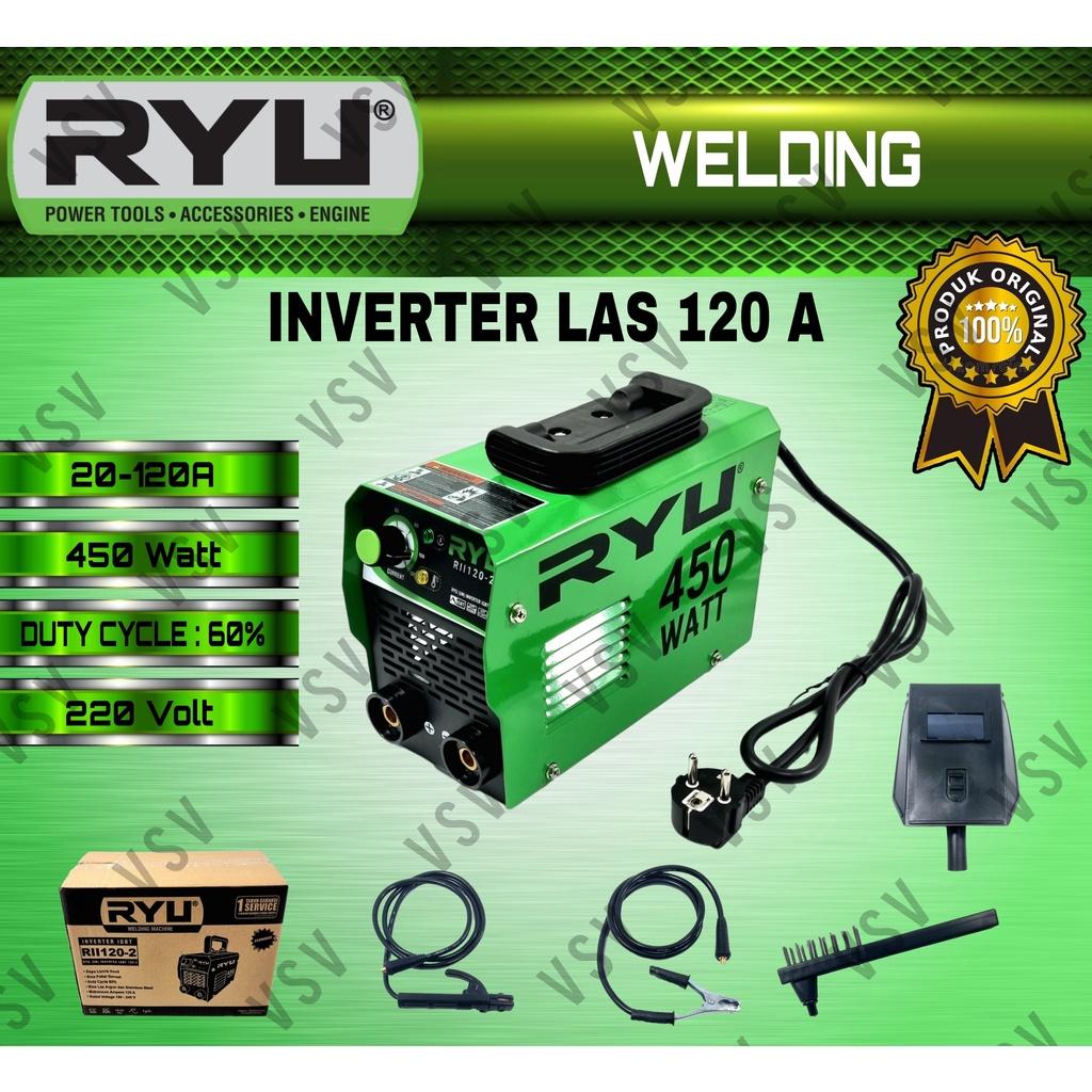 RYU Welding Inverter MMA 120 IGBT 450 watt