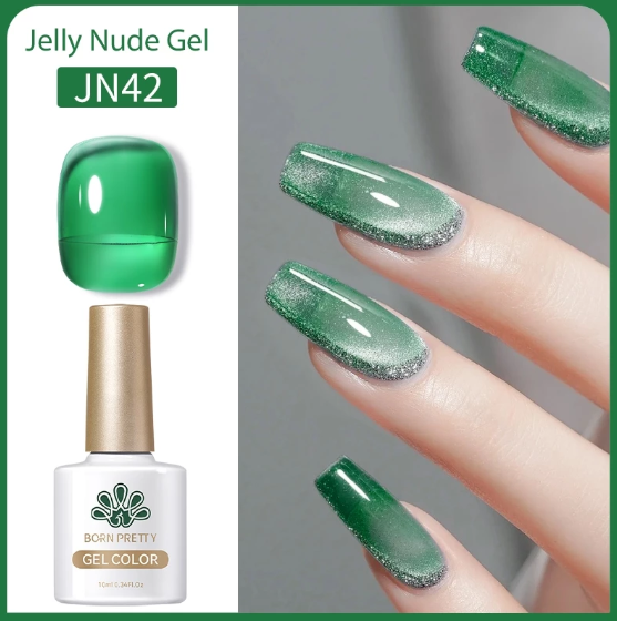 Born Pretty Born Pretty Wine Red Jelly Gel Polish 