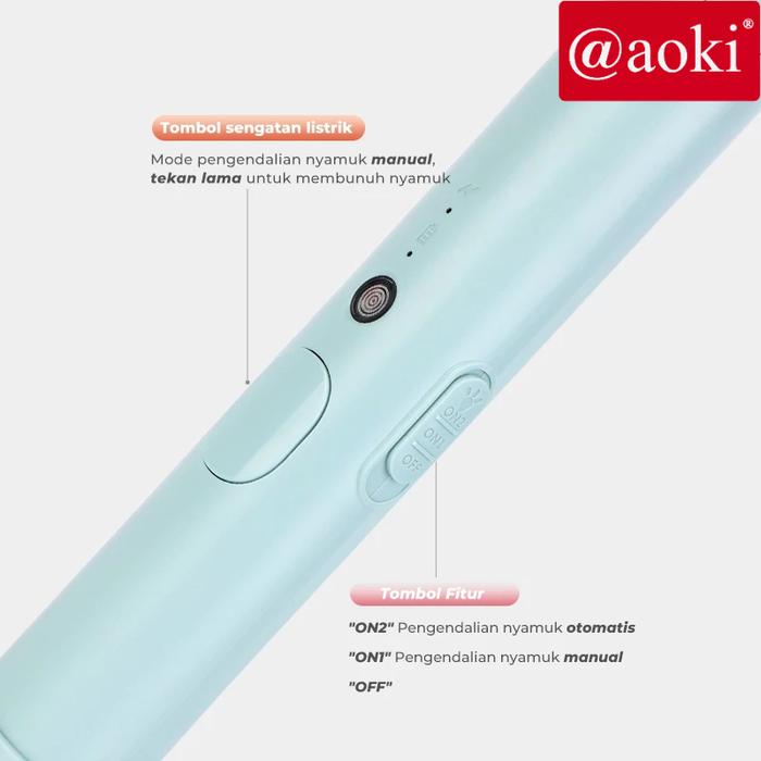 AOKI Raket Nyamuk 3