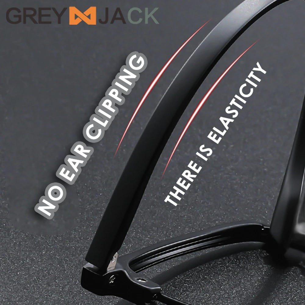 Grey Jack Eyewear Grey Jack Frame Kotak Black Silver  152