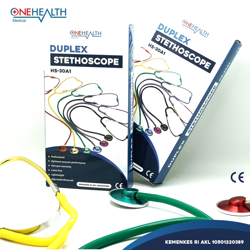 Era Medika Alkesindo Onehealth Duplex Stethoscope HS-30A1