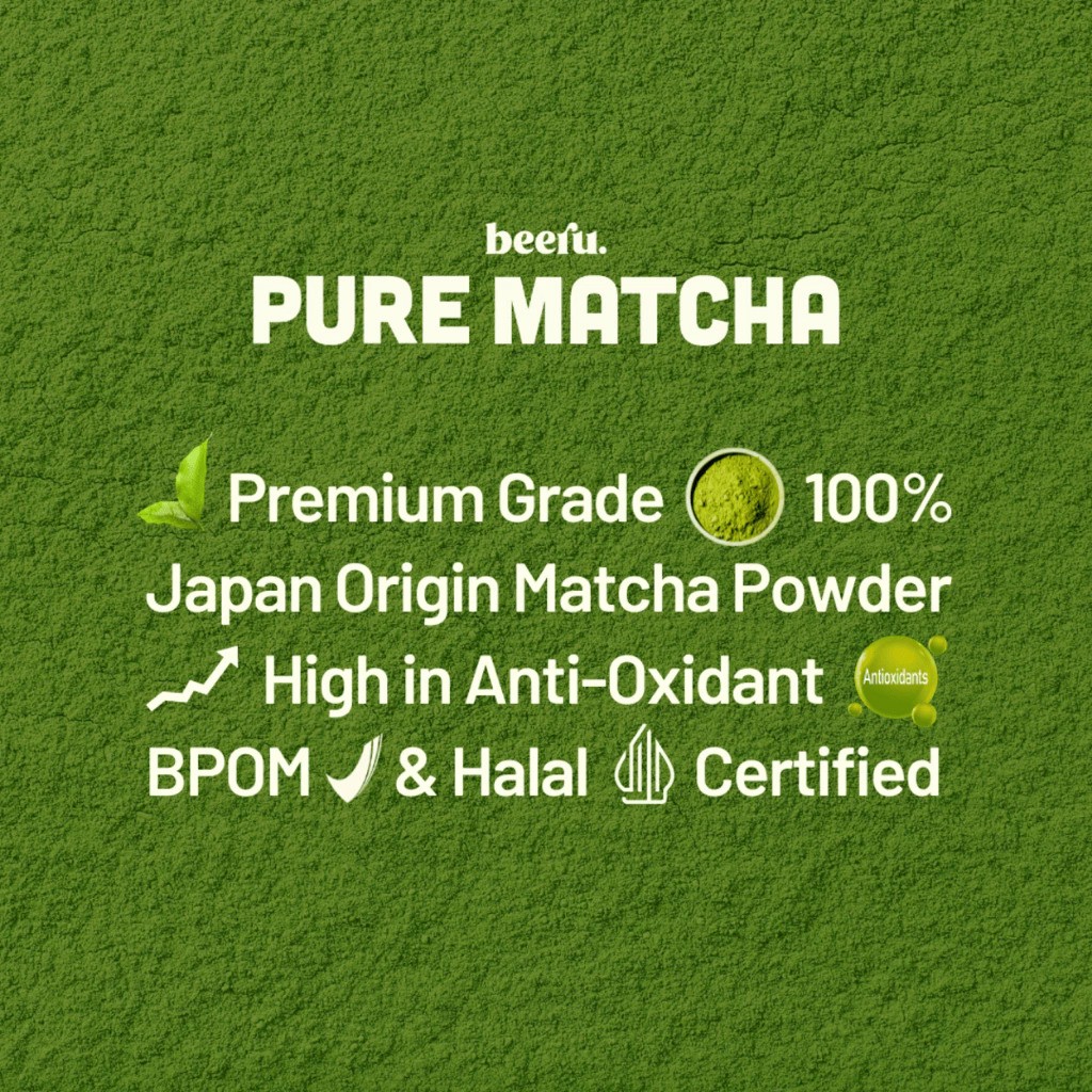 Berkat Rezeki Utama Beeru Pure Matcha Powder 