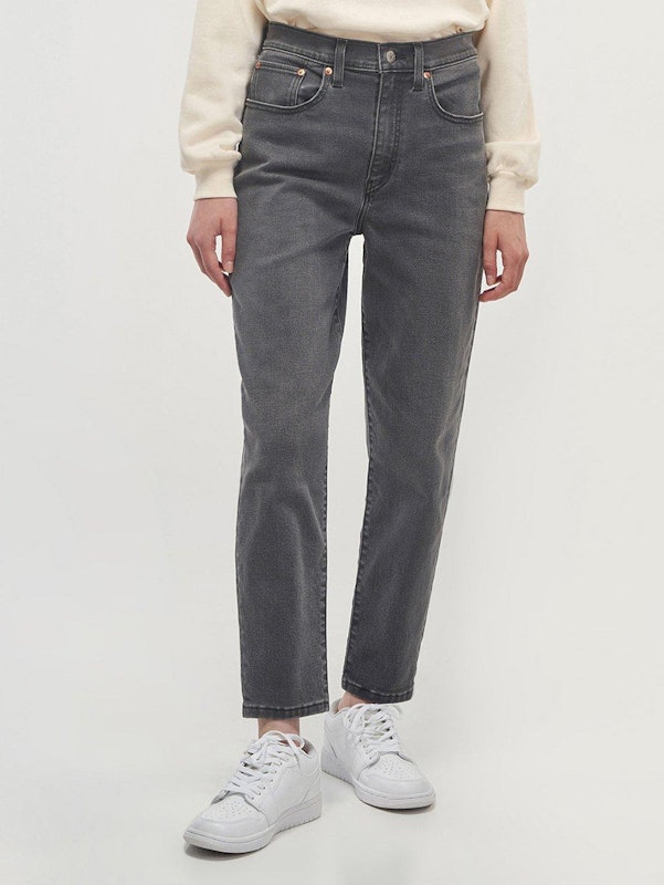 Women's High-Waisted Boyfriend Jeans 1