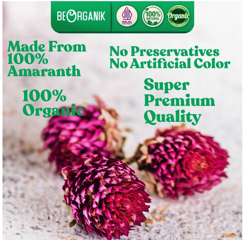 BEORGANIK Globe Amaranth Tea 2