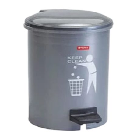 Lion Star Tempat Sampah Injak Bundar 5 Liter 1