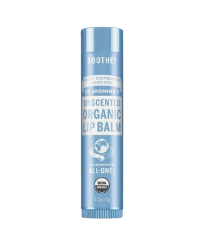Dr Bronner's Naked Organic Lip Balm Unscented 1