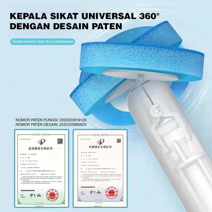 ECOCO Disposable Toilet Brush 2