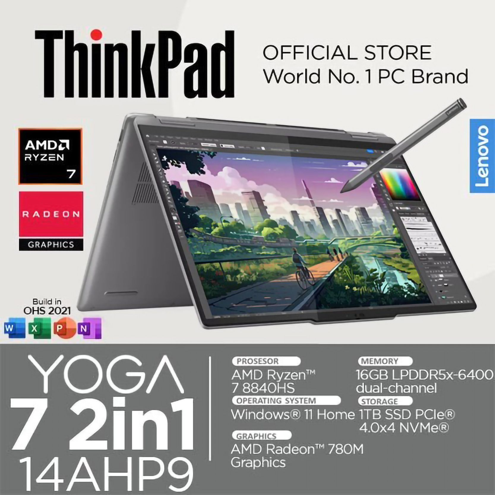 Lenovo Lenovo Yoga 7 2in1 14AHP9