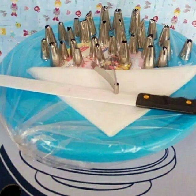 Meja Putar Kue Set 3 in 1