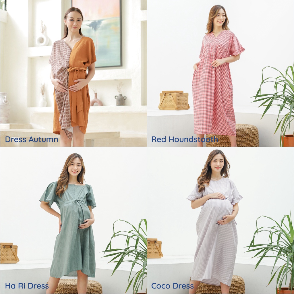 GabaG Baju Ibu Hamil dan Menyusui - Dress