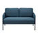 IKEA GLOSTAD Sofa 2 dudukan, knisa biru medium 1