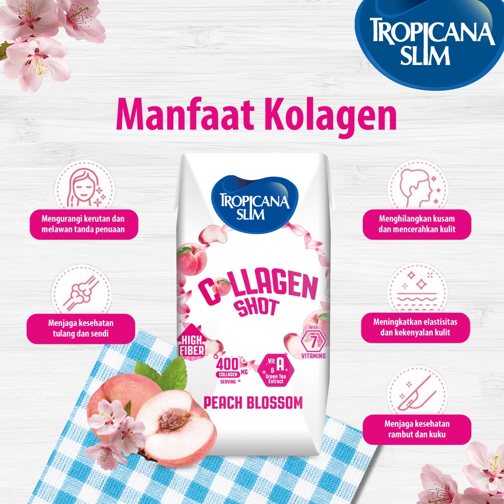Collagen Shot Peach Blossom 190ml (4 Pcs RTD) 4