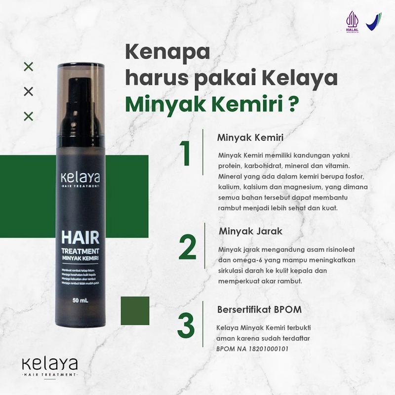 Kelaya Hair Treatment Minyak Kemiri 5