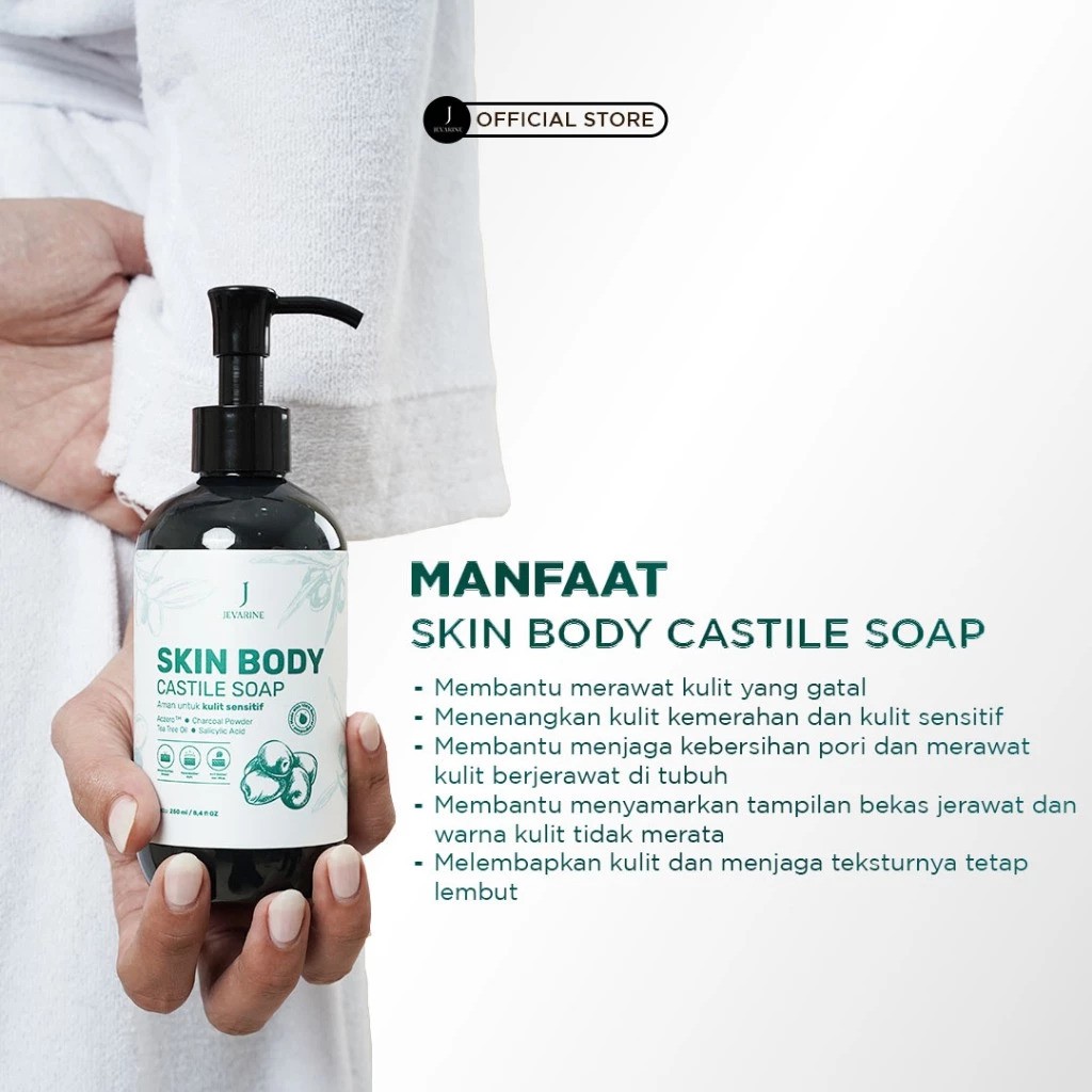 Jevarine Jevarine Skin Body Castile Soap