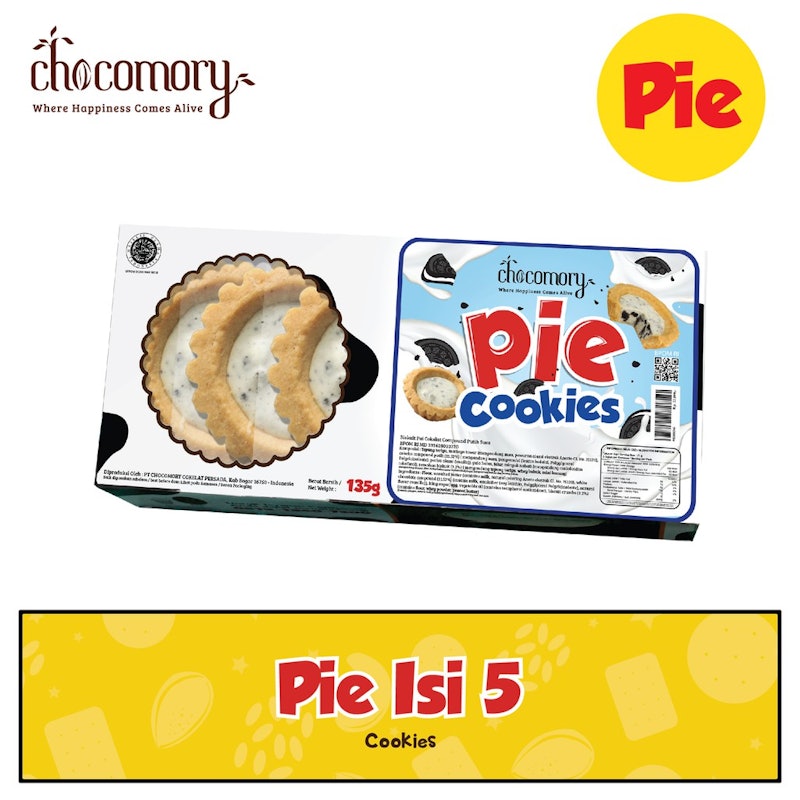 Chocomory Cookies n Cream Pie 4