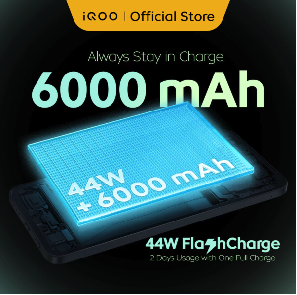 Vivo Mobile Indonesia vivo iQOO Z9x (8/128GB)