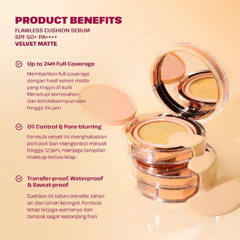 Flawless Cushion Serum Velvet Matte Truffle 2