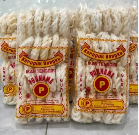 Purnama Kerupuk Bangka Ikan Tenggiri