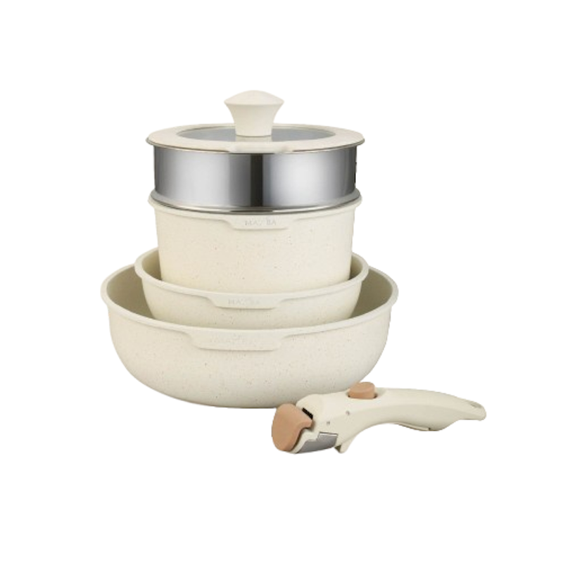 Mayba Fortune 6 Pcs Detachable Granite Pan 1
