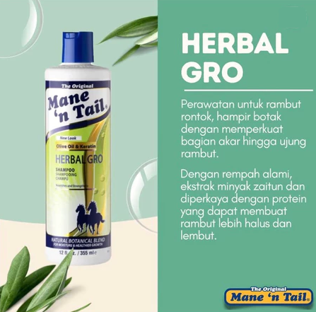 Straight Arrow Products Mane 'n Tail Herbal Gro Shampoo