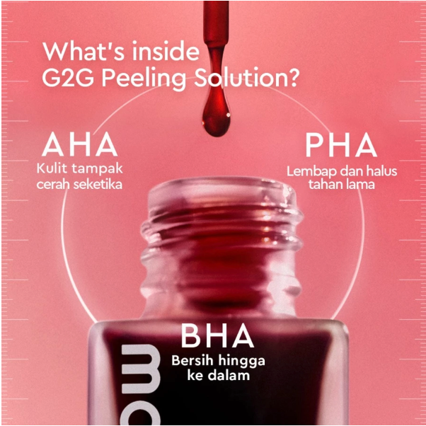 Suntone Wisdom Indonesia Glad2Glow AHA BHA PHA Intensive Peeling Solution