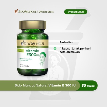 Sido Muncul Sido Muncul Natural Vitamin E 300 IU