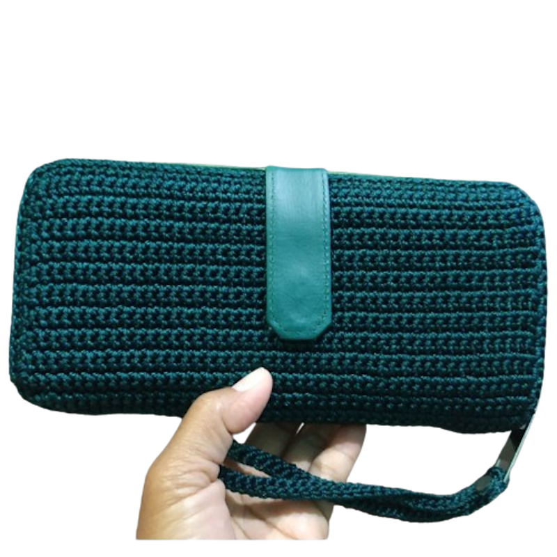 Dompet Lipat Rajut 1