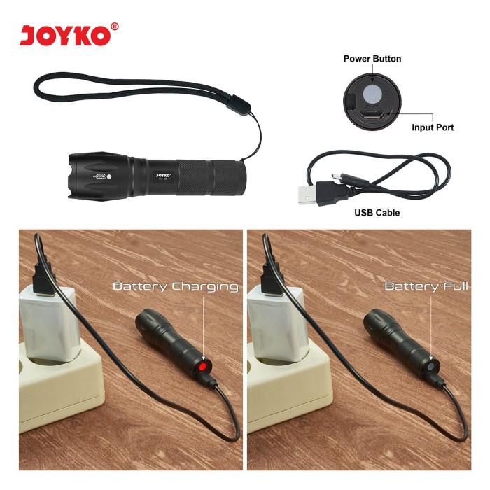 Atali Makmur JOYKO Rechargeable LED Flashlight  FL-88