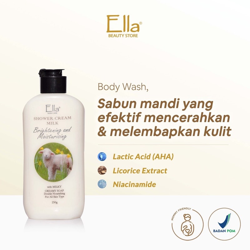 Shower Cream Milk Brightening and Moisturising 2